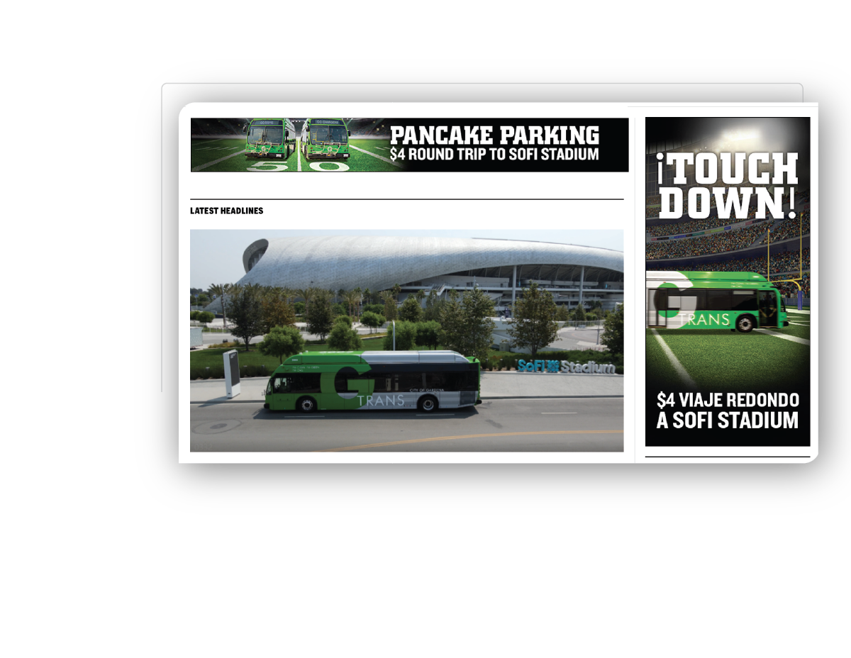 GTrans Digital Desktop Ads