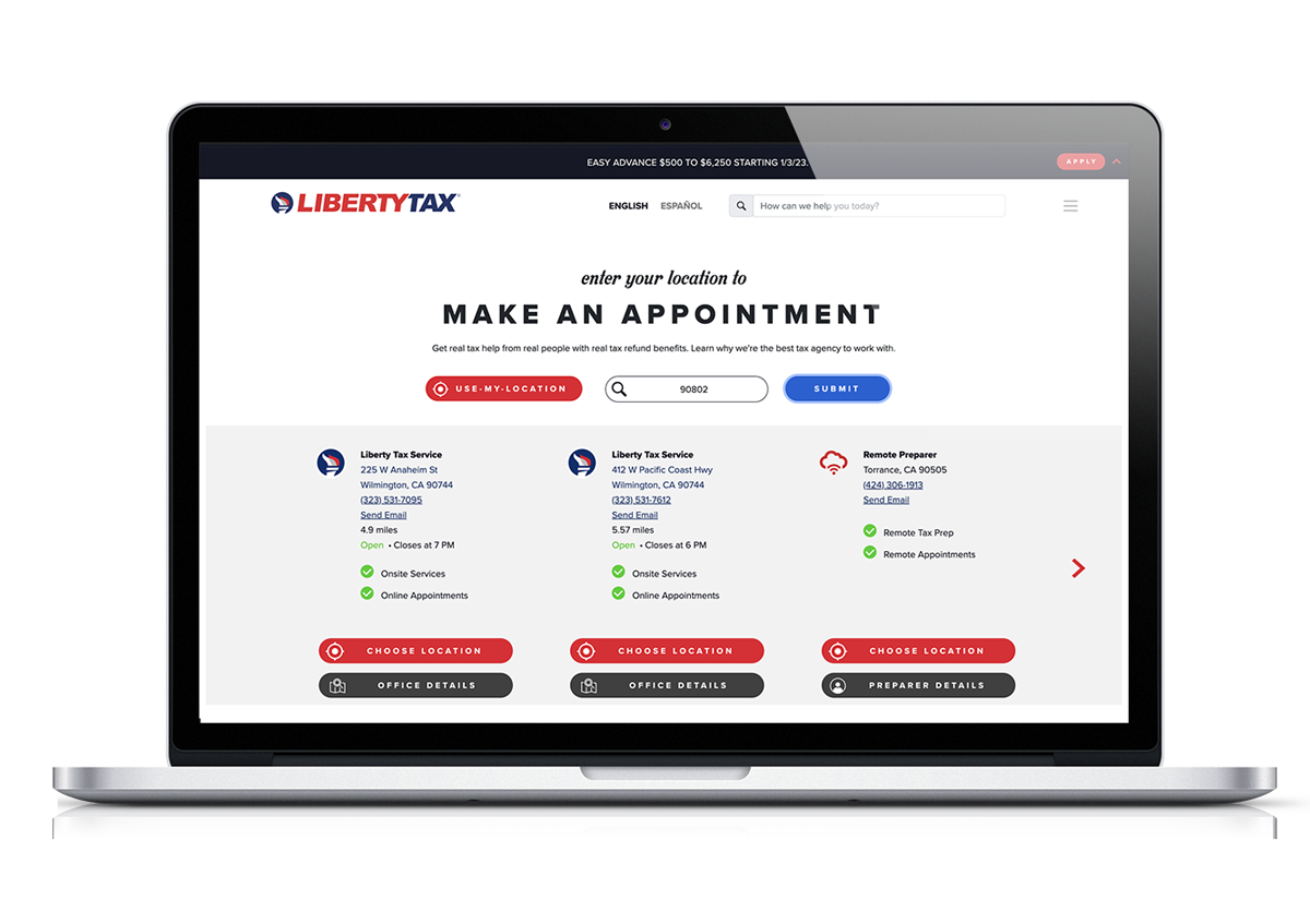 liberty tax website